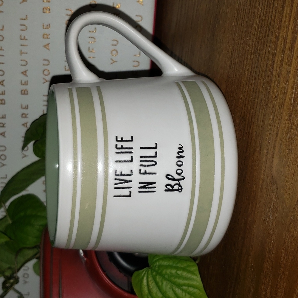 New Live Life in Full Bloom Mug